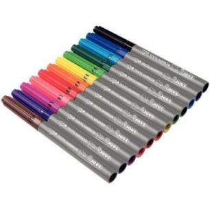 Achetez Pochette de 12 feutres textile JOVI 1410 JOVI pas cher sur Ma Rentrée Scolaire