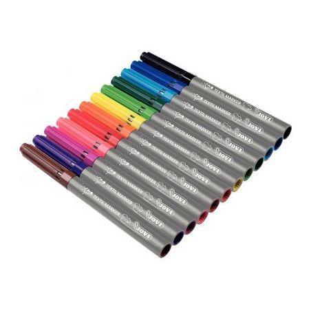 Achetez Pochette de 12 feutres textile JOVI 1410 JOVI pas cher sur Ma Rentrée Scolaire