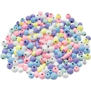 Achetez Sachet de 500 perles en bois assorties 2239 pas cher sur Ma Rentrée Scolaire