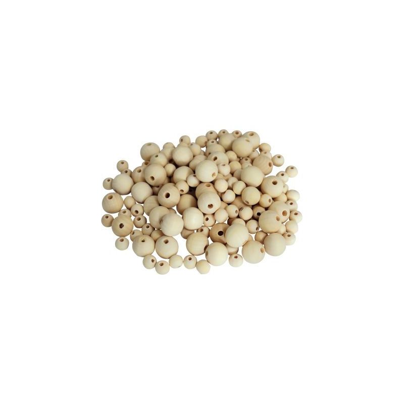 Achetez Seau de 600 perles bois brut 4 tailles 2043 pas cher sur Ma Rentrée Scolaire Achetez Seau de 600 perles bois brut 4 tailles 2043 pas cher sur Ma Rentrée Scolaire