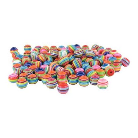 Achetez Sachet d'environ 200 perles rondes multicolores, diamètre 12 mm 33398 pas cher sur Ma Rentr..