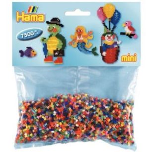 Achetez Sachet de 7 500 perles Hama à repasser taille mini coloris assortis 583 HAMA pas cher sur M..
