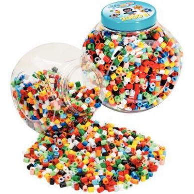 Achetez Pot de 2000 perles HAMA Maxi couleurs vives 8589 HAMA pas cher sur Ma Rentrée Scolaire