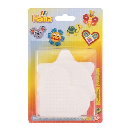 Achetez Blister de 5 plaques préformées de base pour perles Hama taille midi 4570 HAMA pas cher su..