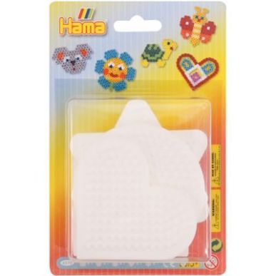 Achetez Blister de 5 plaques préformées de base pour perles Hama taille midi 4570 HAMA pas cher su..