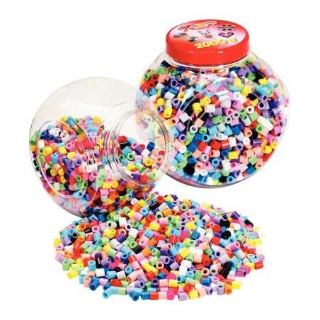 Achetez Pot de 2000 perles Hama Maxi coloris pastel 8588 HAMA pas cher sur Ma Rentrée Scolaire
