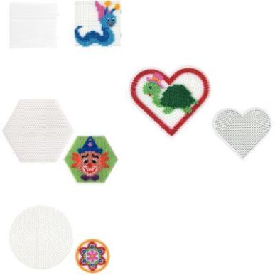 Achetez Sachet de 4 plaques pour perles Hama taille mini 9008-78 HAMA pas cher sur Ma Rentrée Scola..