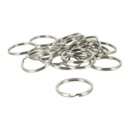 Achetez Sachet de 20 anneaux de jonction argentés, diamètre 24 mm 1440/33396 pas cher sur Ma Rentr..