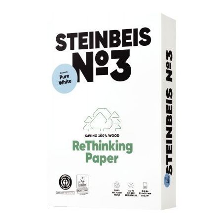 Achetez Ramette de 500 feuilles A4 80g blanc STEINBEIS N°3 K1601666080A STEINBEIS pas cher sur Ma R..