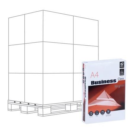 Achetez Palette 240 ramettes de 500f format A4 80g blanc BUSINESS 58431X240 BUSINESS pas cher sur Ma..