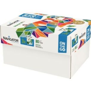Achetez Carton de 3 ramettes de 500 feuilles format A4 80g blanc NAVIGATOR NAVIGATOR ON THE GO NAVIG..