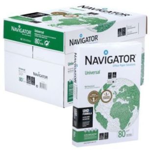 Achetez Carton de 5 ramettes de 500f format A3 80g blanc NAVIGATOR 50549X5 NAVIGATOR pas cher sur Ma..