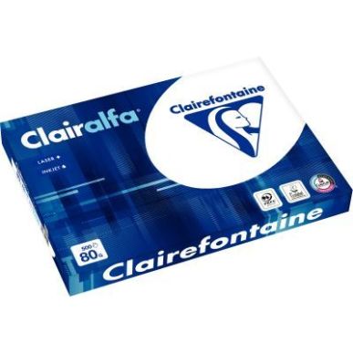 Achetez CLAIREFONTAINE Ramette de 500 feuilles papier Blanc CLAIRALFA 80 grammes format A3 1969 pas ..
