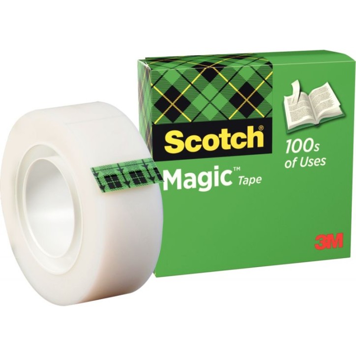 SCOTCH Boîte individuelle Scotch® Magic?¢ 19 mm x 33 m