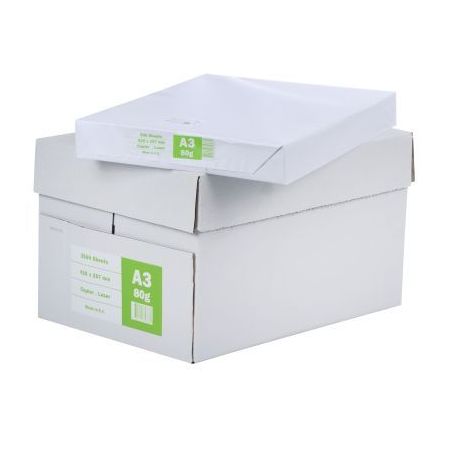 Achetez Carton de 5 ramettes de 500f format A3 80g blanc économique 49506X5 pas cher sur Ma Rentré..