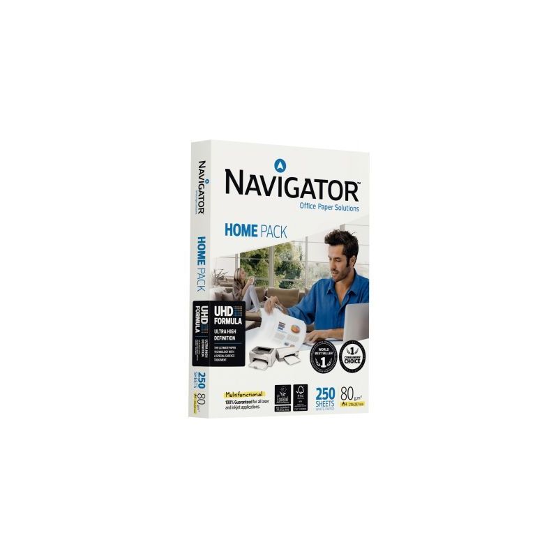 Achetez Paquet de 250 feuilles A4 80g blanc NAVIGATOR HOME PACK A4 NAVIGATOR pas cher sur Ma Rentré..