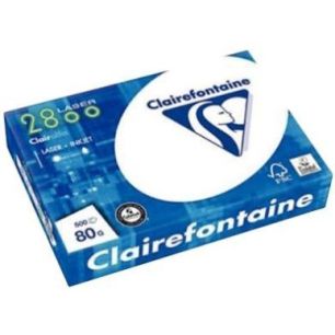 Achetez Ramette de 500 feuilles format A4 80g blanc perforée CLAIRALFA 2989 CLAIRALFA CLAIREFONTAIN..
