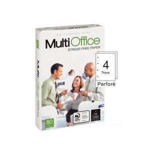 Achetez Ramette de 500 feuilles  PERFOREES  4 trous A4 80g MultiOffice 26279  pas cher sur Ma Re..