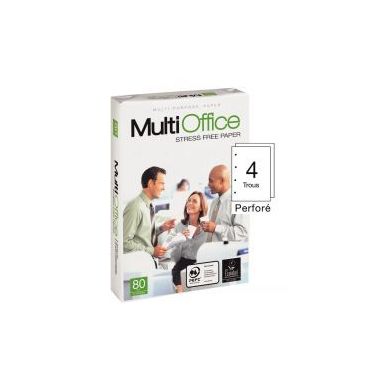 Achetez Ramette de 500 feuilles  PERFOREES  4 trous A4 80g MultiOffice 26279  pas cher sur Ma Re..