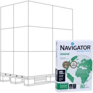 Achetez Palette de 240 ramettes de 500f format A4 80g blanc NAVIGATOR 50548X240 NAVIGATOR pas cher s..