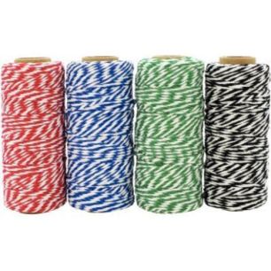 Achetez Lot de 4 bobines fils coton 50 mètres bicolores coloris assortis 2035 pas cher sur Ma Rentr..