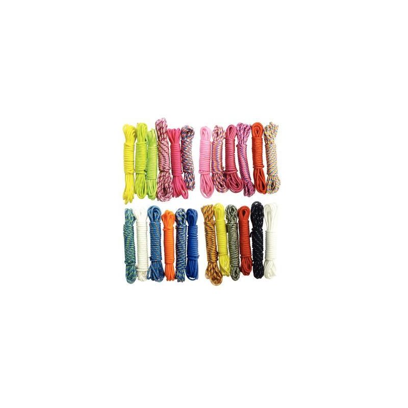 Achetez Lot de 24 fils paracorde coloris assortis SC200159 pas cher sur Ma Rentrée Scolaire Achetez Lot de 24 fils paracorde coloris assortis SC200159 pas cher sur Ma Rentrée Scolaire