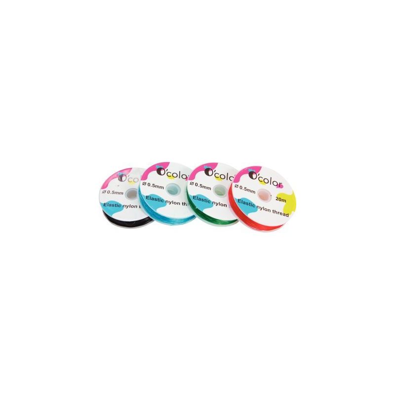 Achetez Lot 4 bobines 20m fil nylon élastique couleur 1987 pas cher sur Ma Rentrée Scolaire Achetez Lot 4 bobines 20m fil nylon élastique couleur 1987 pas cher sur Ma Rentrée Scolaire