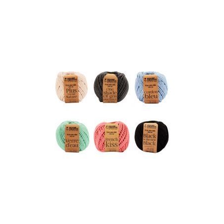 Achetez Lot de 6 bobines coton cable assortis 200397 pas cher sur Ma Rentrée Scolaire