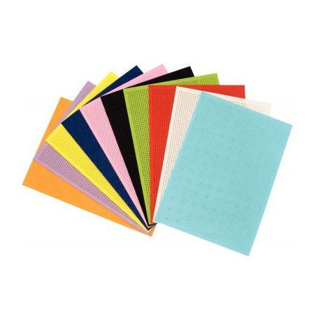 Achetez Sachet de 10 feuilles de feutrine à broder, format : 21 x 29,7 cm 530409 pas cher sur Ma Re..