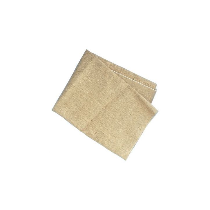 Coupe de toile de jute naturelle de 1 x 1,25 m J61310