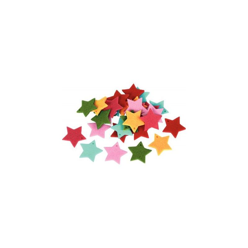 Achetez Sachet de 120 perles en feutrine de 4 formes assorties L289970 pas cher sur Ma Rentrée Scol..