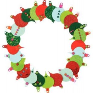 Achetez Pack 321 pièces deco de noel mousse feutrine 3940 pas cher sur Ma Rentrée Scolaire