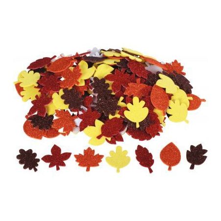 Achetez Sachet de 200 gommettes feuilles d' automne en mousse L837975 pas cher sur Ma Rentrée Scol..