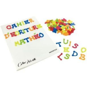 Achetez Sachet de 400 gommettes lettres en mousse de caoutchouc adhésives, couleurs assorties 79813..