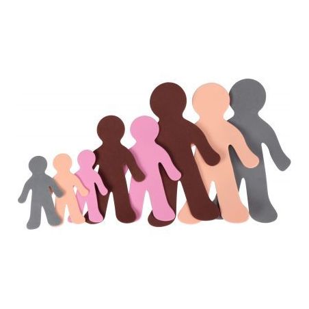 Achetez Kit de 237 pièces personnages et vêtements en mousse L824237 pas cher sur Ma Rentrée Scol..