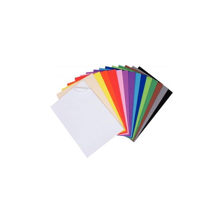 Sachet de 15 plaques caoutchouc adhésives 20 X 30 cm 1178