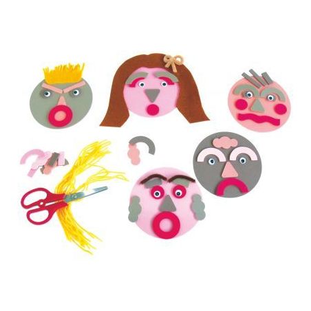 Achetez Kit mon premier autoportrait en mousse EVA SC41432 pas cher sur Ma Rentrée Scolaire