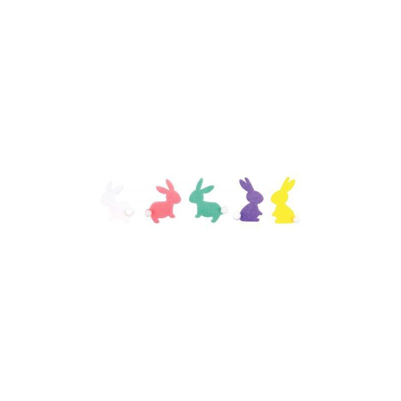 Achetez Sac de 48 stickers lapins en feutrine 3533X2 pas cher sur Ma Rentrée Scolaire