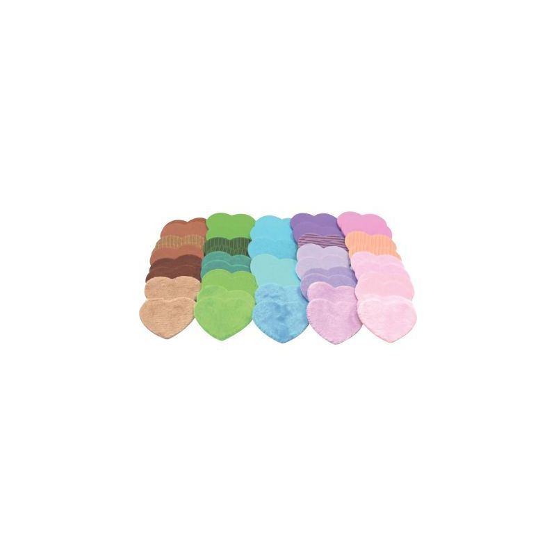 Achetez Pack de 50 gommettes sensorielles coeur texturées L840000 pas cher sur Ma Rentrée Scolaire Achetez Pack de 50 gommettes sensorielles coeur texturées L840000 pas cher sur Ma Rentrée Scolaire