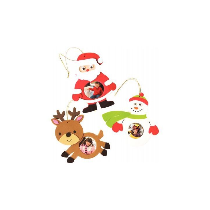 kit 24 cadres noel mousse à coller 3849