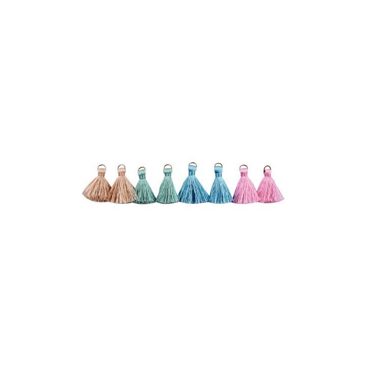 Sachet de 8 mini pampilles pastel assorties L798010