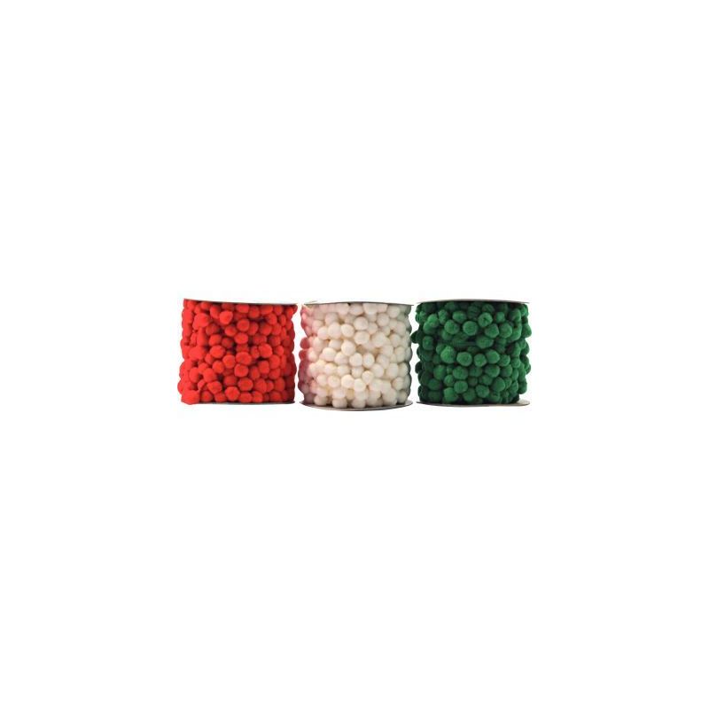 Achetez Pack de 3 bobines pompons 3mètres assortis L799090 pas cher sur Ma Rentrée Scolaire Achetez Pack de 3 bobines pompons 3mètres assortis L799090 pas cher sur Ma Rentrée Scolaire