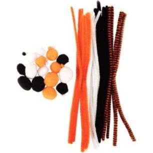 Achetez Pack chenilles et pompons Halloween 2908 pas cher sur Ma Rentrée Scolaire
