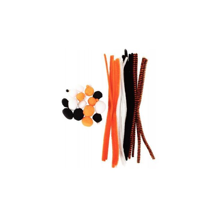 Pack chenilles et pompons Halloween 2908