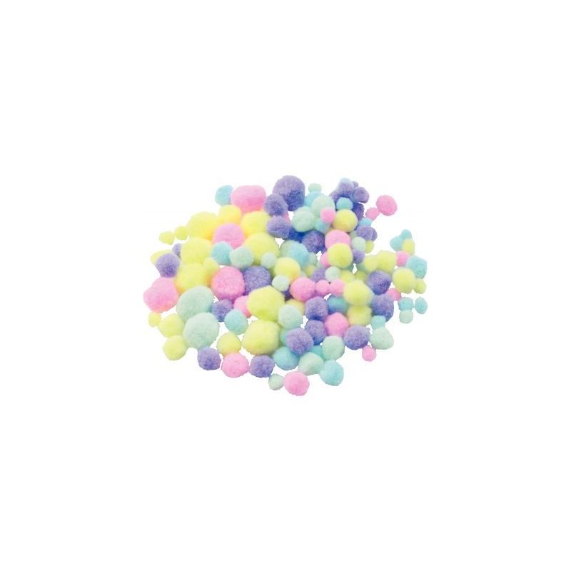 Achetez Sachet de 300 pompons pastel assortis 2178 pas cher sur Ma Rentrée Scolaire Achetez Sachet de 300 pompons pastel assortis 2178 pas cher sur Ma Rentrée Scolaire