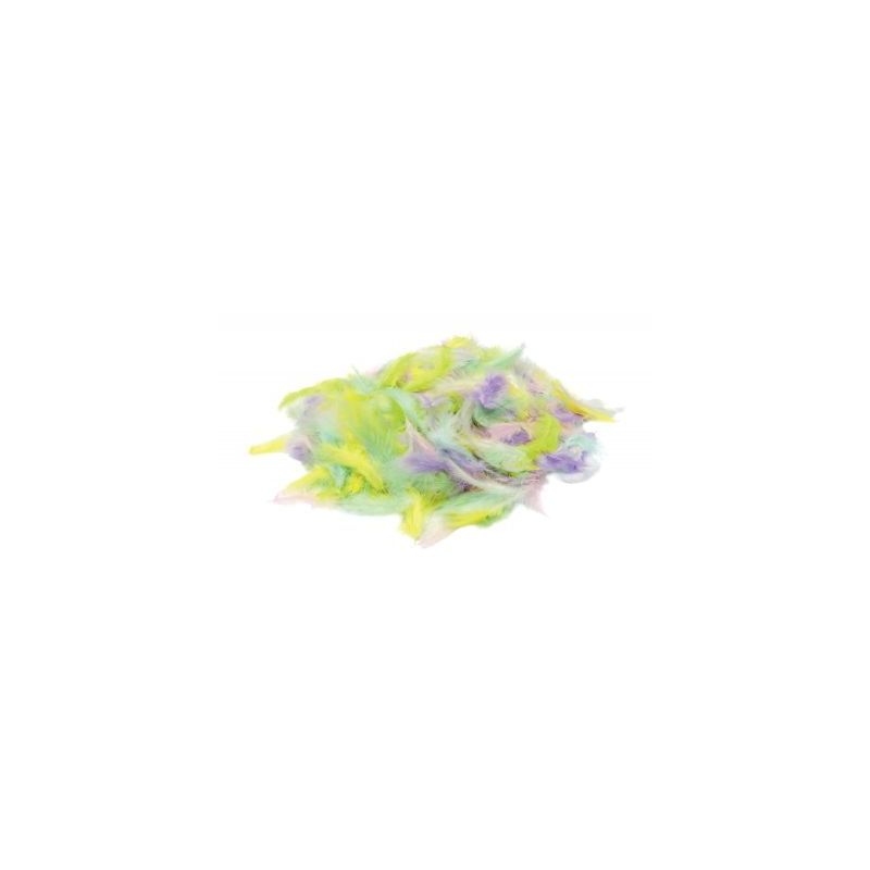 Achetez Sachet de 100 grammes de plume pastel assortis 53209 pas cher sur Ma Rentrée Scolaire