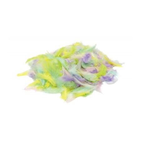 Achetez Sachet de 100 grammes de plume pastel assortis 53209 pas cher sur Ma Rentrée Scolaire