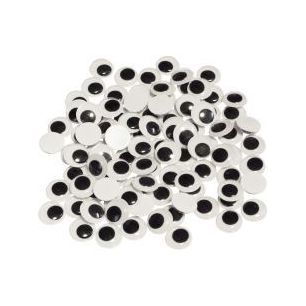 Achetez Sachet de 20 yeux mobiles à coller, diamètre 15 mm 890201 pas cher sur Ma Rentrée Scolair..