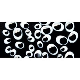 Achetez Sachet de 100 yeux mobiles adhésifs ovales L773915 pas cher sur Ma Rentrée Scolaire