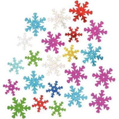 Achetez Sachet de 35g de sequins flocons métallisés 8282 pas cher sur Ma Rentrée Scolaire